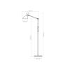 Lampa stojací REBEL KOM1025