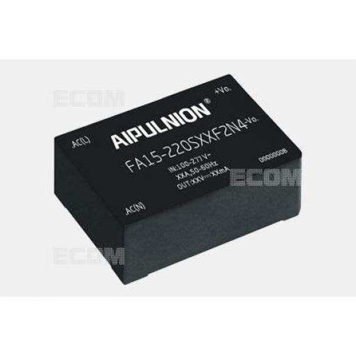 AC/DC měnič FA15-220S12F2N4, 12 V / 1,25 A, izolovaný