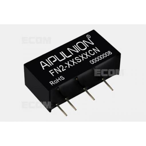 DC/DC měnič FN2-05S12CN, 5 V → 12 V, 167 mA, izolovaný