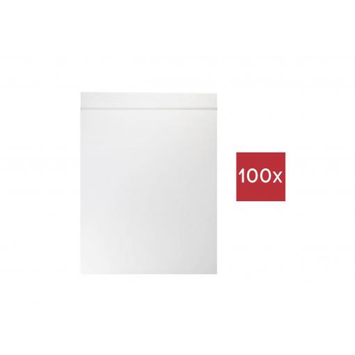 TRU COMPONENTS uzavíratelný sáček bez popisných štítků (d x š) 80 mm x 60 mm transparentní polyetylén 100 ks