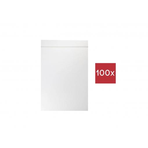 TRU COMPONENTS uzavíratelný sáček bez popisných štítků (d x š) 60 mm x 40 mm transparentní polyetylén 100 ks