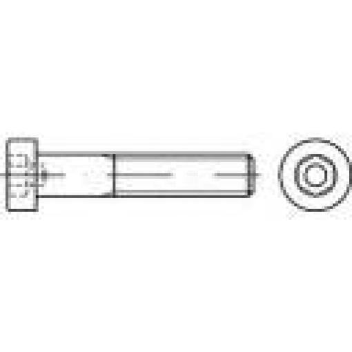 TOOLCRAFT 139216 šrouby s válcovou hlavou M8 100 mm vnitřní šestihran DIN 6912 ocel 100 ks