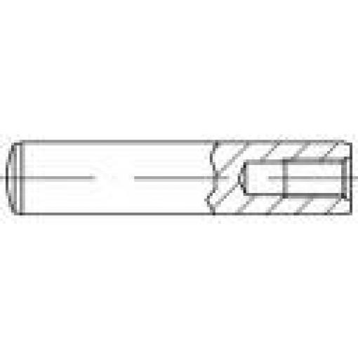 TOOLCRAFT 144768 válcový kolík (Ø x d) 4 mm x 16 mm M2 ocel 100 ks