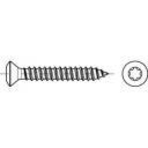 TOOLCRAFT 145426 šrouby do plechu s čočkovou hlavou 4.2 mm 22 mm křížová drážka Philips DIN 7983 ocel galvanizováno zinkem 100 ks