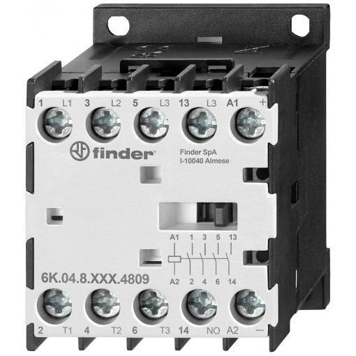 Finder 6K.04.9.024.4309 průmyslové relé 4 spínací kontakty 4 kW 24 V/DC 9 A 1 ks