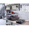 KIS 237489 Úložný box, K Latch, stohovatelné, (š x v x h) 590 x 180 x 390 mm, kouřová šedá, průsvitná, 1 ks
