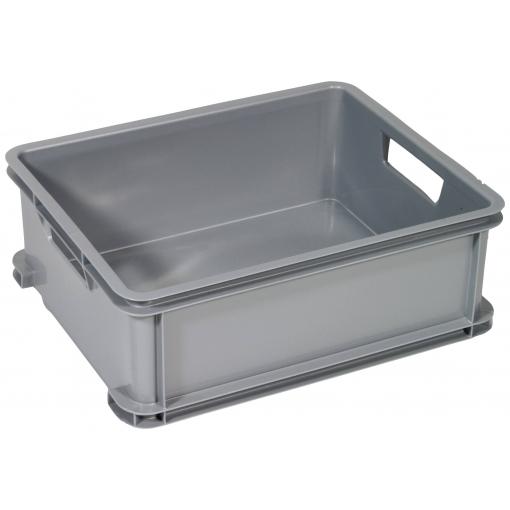 Curver 174214 Úložný box, Unibox Classic M, stohovatelné, (š x v x h) 430 x 160 x 350 mm, stříbrná, 1 ks