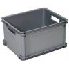 Curver 156011 Úložný box, Unibox Classic L, stohovatelné, (š x v x h) 430 x 235 x 350 mm, stříbrná, 1 ks