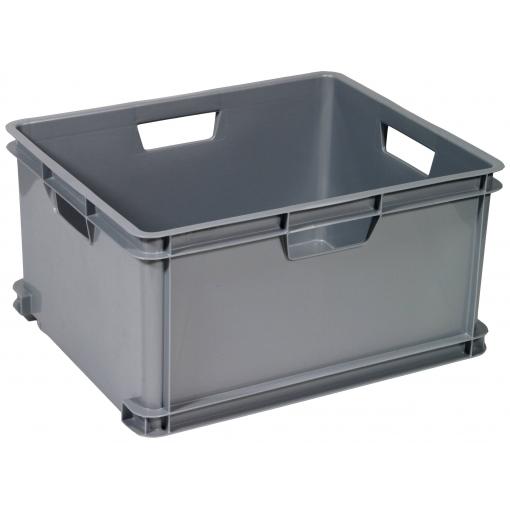 Curver 174229 Úložný box, Unibox Classic XL, stohovatelné, (š x v x h) 525 x 280 x 430 mm, stříbrná, 1 ks