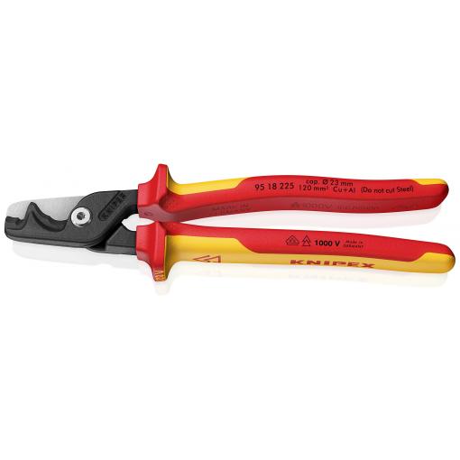 Knipex VDE StepCut XL 95 18 225 kabelové nůžky