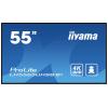 Iiyama ProLite LH5565UHSB-B1 displej Digital Signage Energetická třída (EEK2021): E (A - G) 138.7 cm (54.6 palec) 3840 x 2160 Pixel 24/7 Funkce proti