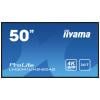 Iiyama ProLite LH5041UHS-B2AG displej Digital Signage Energetická třída (EEK2021): G (A - G) 127 cm (50 palec) 3840 x 2160 Pixel 24/7 Funkce proti vzplanutí,