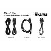 Iiyama ProLite LH4365UHSB-B1 displej Digital Signage Energetická třída (EEK2021): E (A - G) 108 cm (42.5 palec) 3840 x 2160 Pixel 24/7 Funkce proti vzplanutí,