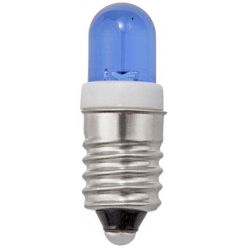 TRU COMPONENTS TC-12249916 LED svítilna Multi Voltage 3 V/DC, 15 V/DC E10 modrá 1 ks