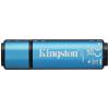 Kingston IronKey Vault Privacy 50 Series USB flash disk Retail 16 GB černá/modrá IKVP50/16GB USB 3.2 (Gen 1x1)