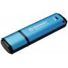 Kingston IronKey Vault Privacy 50 Series USB flash disk Retail 16 GB černá/modrá IKVP50/16GB USB 3.2 (Gen 1x1)