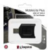 Kingston MobileLite Plus externí čtečka paměťových karet USB 3.2 (Gen 1x1) černá