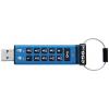 Kingston IronKey Keypad 200 USB flash disk Retail 256 GB modrá IKKP200/256GB USB 3.2 (Gen 1x1)