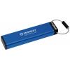 Kingston IronKey Keypad 200 USB flash disk Retail 256 GB modrá IKKP200/256GB USB 3.2 (Gen 1x1)
