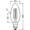 OSRAM HOMELIGHTING 4099854255472 LED Energetická třída (EEK2021) A (A - G) E14 svíčkový tvar 2.2 W = 40 W teplá bílá (Ø x v) 35 mm x 35 mm 2 ks