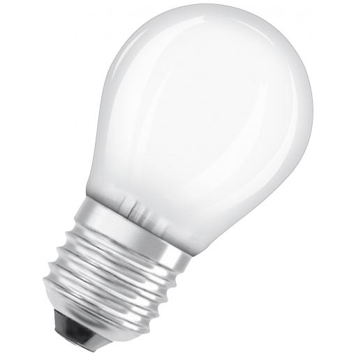 OSRAM HOMELIGHTING 4099854255830 LED Energetická třída (EEK2021) A (A - G) E27 kapkový tvar 3.8 W = 60 W teplá bílá (Ø x v) 45 mm x 45 mm 1 ks