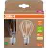 OSRAM HOMELIGHTING 4099854253461 LED Energetická třída (EEK2021) A (A - G) E27 klasická žárovka 2.2 W = 40 W teplá bílá (Ø x v) 60 mm x 60 mm 2 ks