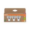 OSRAM HOMELIGHTING 4099854277900 LED reflektor Energetická třída (EEK2021) A (A - G) GU10 žárovka 2.5 W = 50 W teplá bílá (Ø x v) 50 mm x 50 mm 3 ks