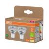 OSRAM HOMELIGHTING 4099854245299 LED reflektor Energetická třída (EEK2021) A (A - G) GU10 žárovka 2 W = 50 W teplá bílá (Ø x v) 50 mm x 50 mm 2 ks