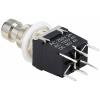TRU COMPONENTS TC-12193708 Tlačítkový spínač DPDT s přímým kolíkem Spínací proud (max.): 4 A 1 ks
