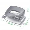 Leitz 50601026 kancelářská děrovačka červenobílá 10 listů (80 g/m²)