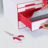 Leitz 53192026 univerzální nůžky leváci, praváci 205 mm červená