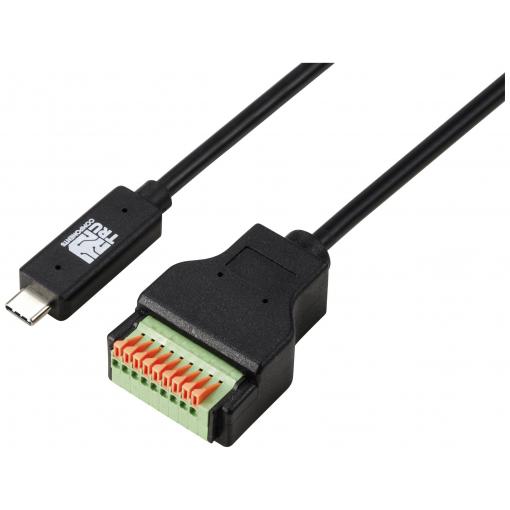 TRU COMPONENTS TC-KW-415 sériový převodník USB, RS-232 počet vstupů: 1 x Počet výstupů: 1 x 1 ks