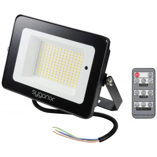 Sygonix SY-5995284 venkovní LED reflektor s PIR detektorem Energetická třída (EEK2021): C (A - G) 30 W Barvy světla (LED svítidlo): neutrální bílá