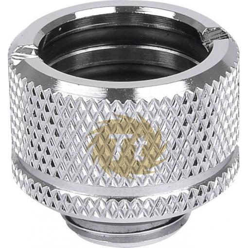 Thermaltake Pacific G1/4 PETG Tube 5/8” (16mm) OD Adapter – Chrome tvarovka pro vodní chladič