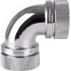 Thermaltake Pacific G1/4 PETG Tube 90-Degree Dual Compression 16mm OD – Chrome úhlová spojka pro vodní chladič