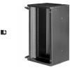 Digitus DN-49105 10 nástěnná rozváděcí skříň (š x v x h) 315 x 595 x 300 mm 12 U černá, černá (RAL 9005)