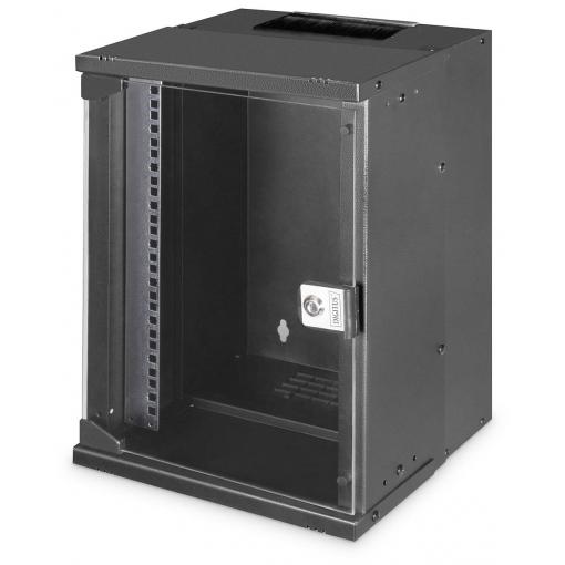Digitus DN-49103 10 nástěnná rozváděcí skříň 9 U černá, černá (RAL 9005)