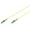 Digitus DK-2933-05-APC-SX optické vlákno optické vlákno kabel 3 m žlutá [1x zástrčka LC/APC 8°, LC APC zástrčka - 1x LC APC zástrčka, zástrčka LC/APC 8°] 9/125