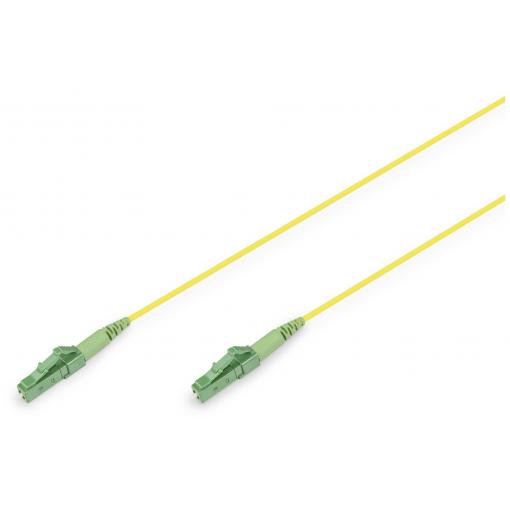 Digitus DK-2933-01-APC-SX optické vlákno optické vlákno kabel 1 m žlutá [1x zástrčka LC/APC 8°, LC APC zástrčka - 1x LC APC zástrčka, zástrčka LC/APC 8°] 9/125