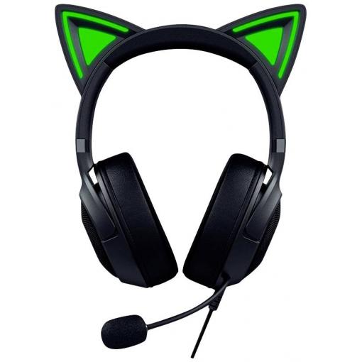 RAZER Kraken Kitty V2 Headset uzavřená (Over Ear) kabelová stereo černá Gaming