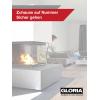 Gloria RC-10 detektor kouře vč. baterie s životností 10 let na baterii (Ø x v) 40 mm x 41 mm