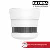 Gloria RC-10 detektor kouře vč. baterie s životností 10 let na baterii (Ø x v) 40 mm x 41 mm