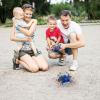 Stavebnice pavoučí robot, napájení 1× AA 1,5 V