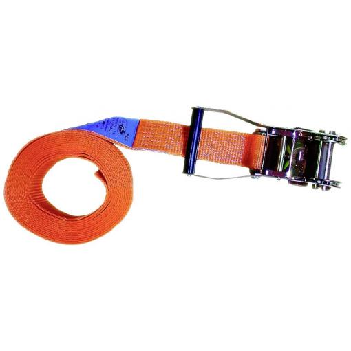 Target Ladungssicherung 90612 upínací popruh Přivazovací únosnost napřímo (LC)=2.500 daN (d x š) 8 m x 50 mm přezka se zubatým páskem EN 12195