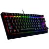 RAZER BlackWidowV3 Tenkeyless greenSw kabelový herní klávesnice německá, QWERTZ černá s podsvícením