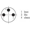 binder 77 3405 0000 50003-0200 upravený zástrčkový konektor pro senzory - aktory, 77 3405 0000 50003-0200-20, piny: 3, 2 m, 1 ks