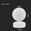 V-TAC VT-707-W-N 218217 venkovní nástěnné LED osvětlení Energetická třída (EEK2021): F (A - G) 6 W LED bílá