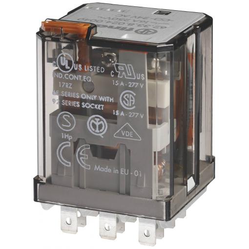 Finder 62.33.9.048.4040, 623390484040-10 zátěžové relé, monostabilní, 1 cívka, 250 V/AC, 16 A, 1 ks