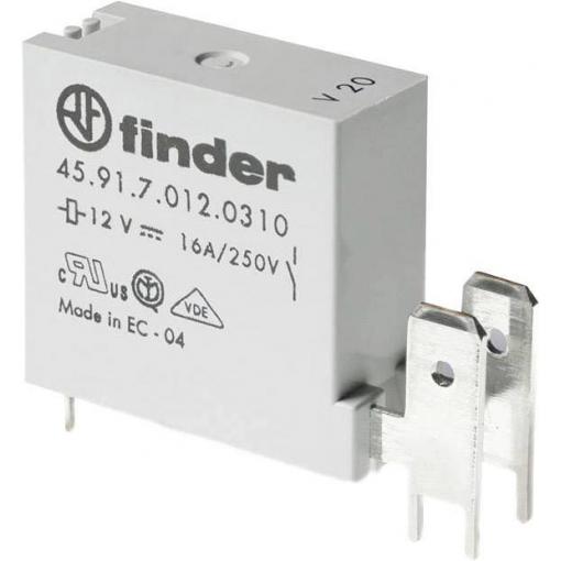 Finder 45.91.7.012.0311, 459170120311-50 relé do DPS, monostabilní, 1 cívka, 16 A, 1 ks