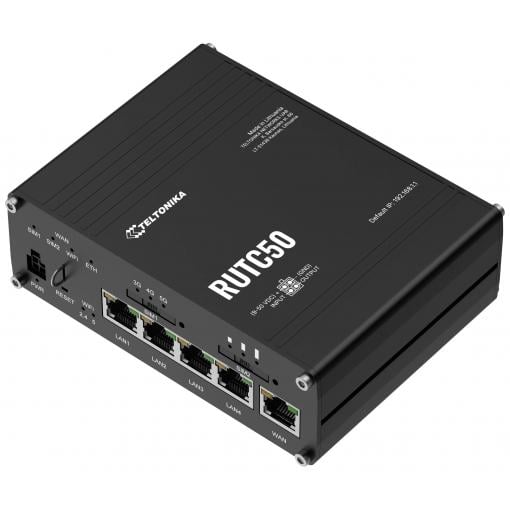 Teltonika RUTC50 Wi-Fi router Integrovaný modem: 5G, 2.4 GHz, 5 GHz